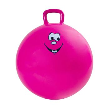 Bola de Saltar Infantil Rosa - 60cm