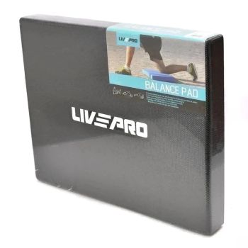 Balance Pad - 49x40x5,5 Cm - Liveupro - Preto