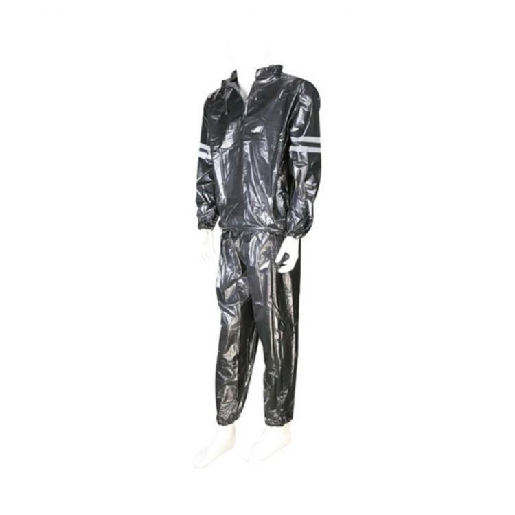 A roupa Sauna Suit Liveup Sports são usados para queimar calorias ao fazer exercícios. O traje de sauna gera muito calor, o que ajuda a liberar as toxinas e impurezas do corpo para serem expelidas dos poros da pele, enquanto relaxa os músculos do corpo com calor intenso. Ajuda a manter os músculos aquecidos para o condicionamento aeróbico e ajuda a eliminar o excesso de água.
<br>
<br>Aviso: a cor do produto pode variar da imagem