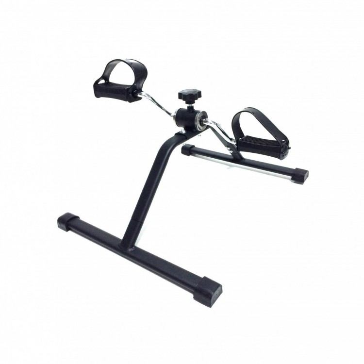 ESPECIFICAÇÕES:
<br>- É um equipamento prático, no qual você pode pedalar sentado em uma cadeira ou em um sofá;
<br>- Maneira suave de exercício de baixo impacto;
<br>- Possui regulagem de força com botão ajustável de tensão, permite variar a intensidade do treino; 
<br>- Pode ser transportado facilmente e ocupa pouco espaço.
<br>
<br>APLICAÇÕES: Utilizado para exercitar e reabilitar braços e pernas.
<br>
<br>
<br>EMBALAGEM CAIXA:
<br>- Contém uma Mini-Bike
<br>- Peso: 3 Kg
<br>- Altura: 19 cm
<br>- Largura: 50 cm
<br>- Comprimento: 9 cm