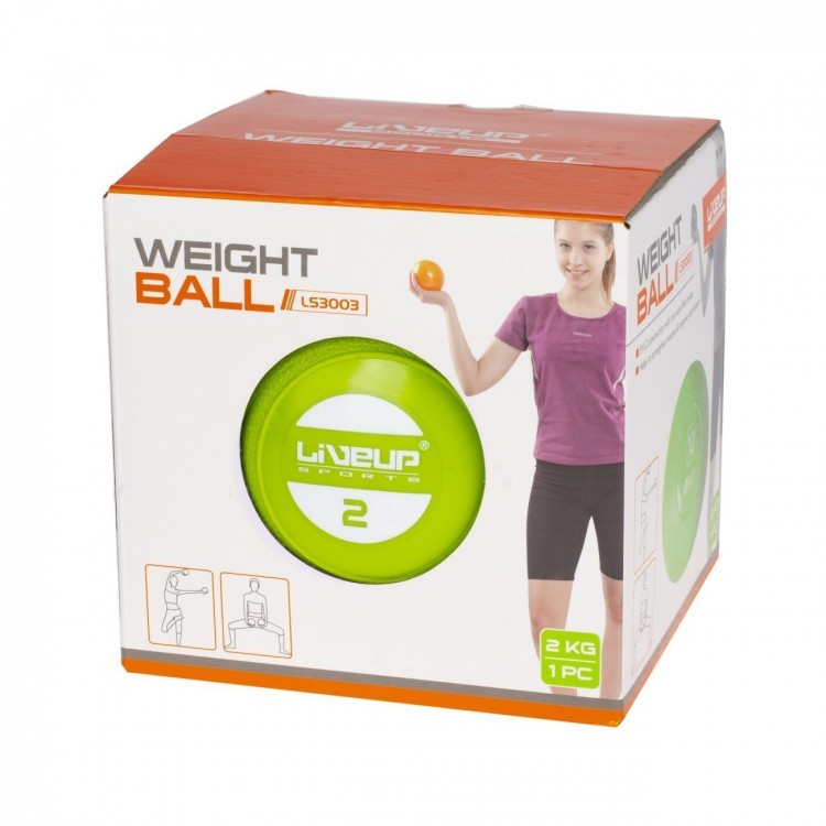 A Mini Bola de Exercícios LIVEUP é usada para intensificar os treinamentos e desenvolver força em exercícios de ginástica, musculação e reabilitação. Constituída de material totalmente emborrachado e com texturas garantindo uma melhor aderência no contato, possibilitando trabalhar diversos grupos musculares. Pode ser utilizada individualmente ou em grupo.